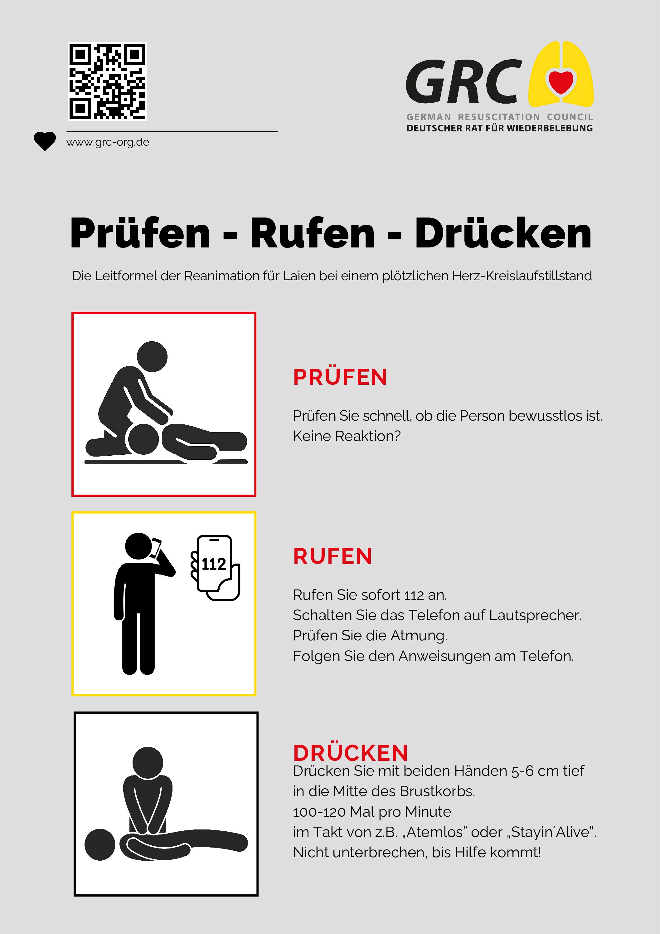 Poster Pruefen-Rufen-Druecken 2026